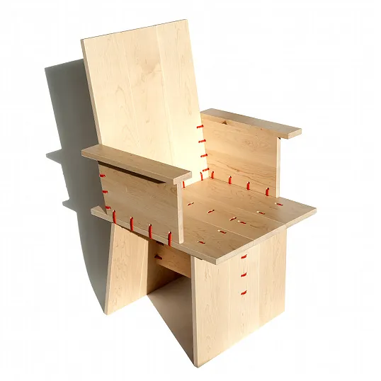 ty-rap chair, ty-rap furniture, tie wrap, zip-tie, dutch design, armchair, design, chair, furniture