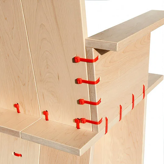 ty-rap furniture, zip-tie furniture, tie-wrap furniture, design, chair