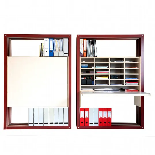 folding desk, compact office, bureau, design desk, folding furniture, modern secretaire